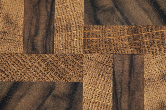 Skærebræt i valnød og egetræ