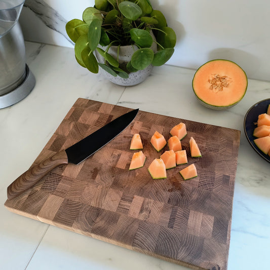 Skærebræt i egetræ