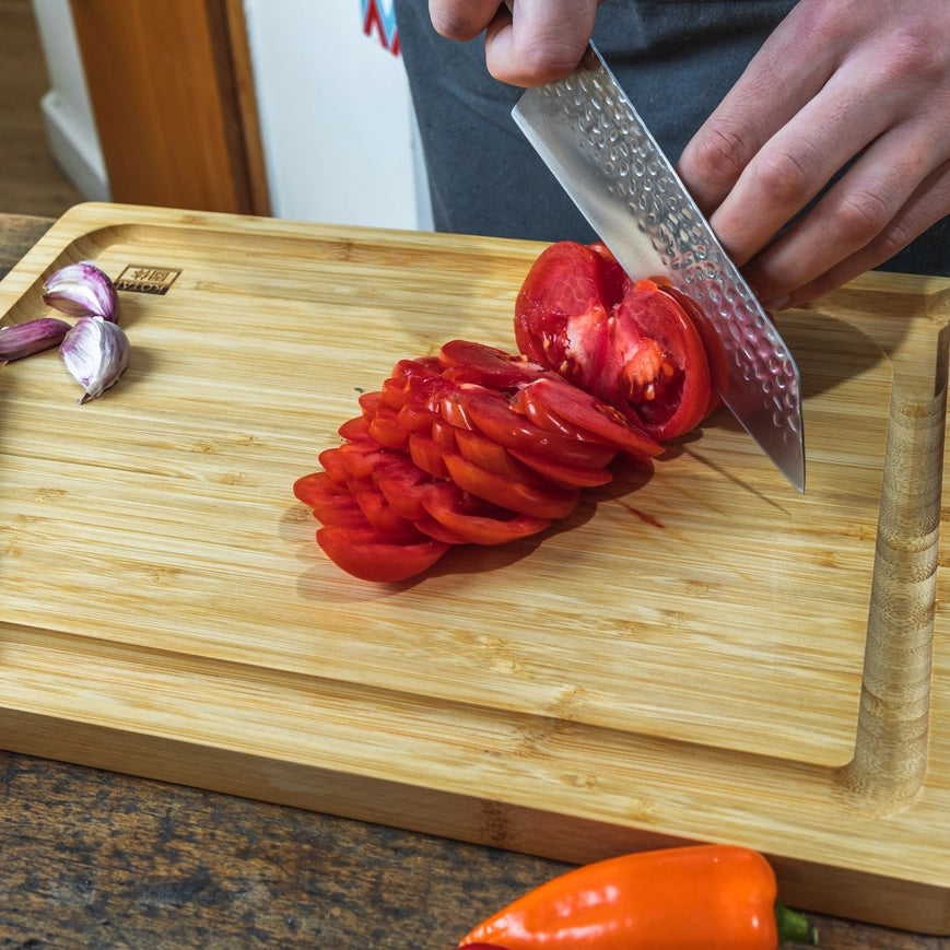 Japansk køkkenkniv | Santoku | Bunka