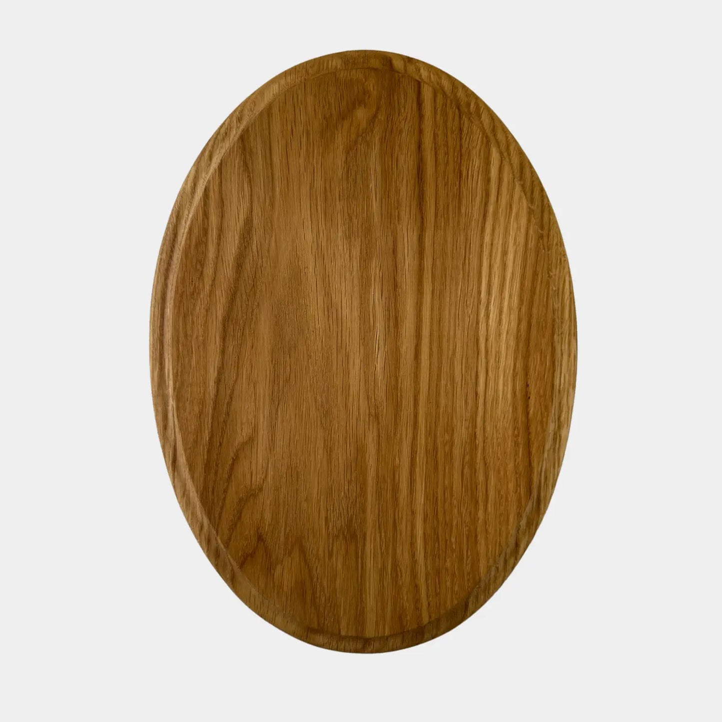 Træfad i egetræ (stor)