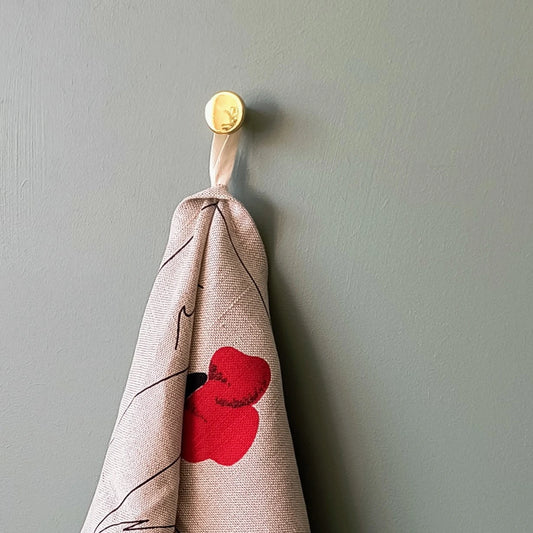 Viskestykke | valmuer