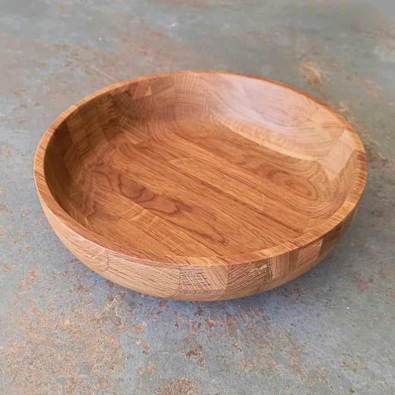 Stor træskål i egetræ | XL
