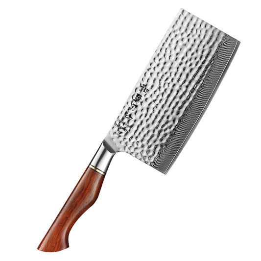 Damaskus cleaver | Palisander